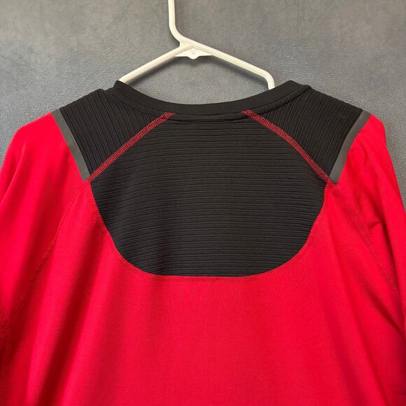 Spyder Active ProWeb Gorpcore Red Black Long Sleeve Athletic Shacket Thick XL - Picture 13 of 14